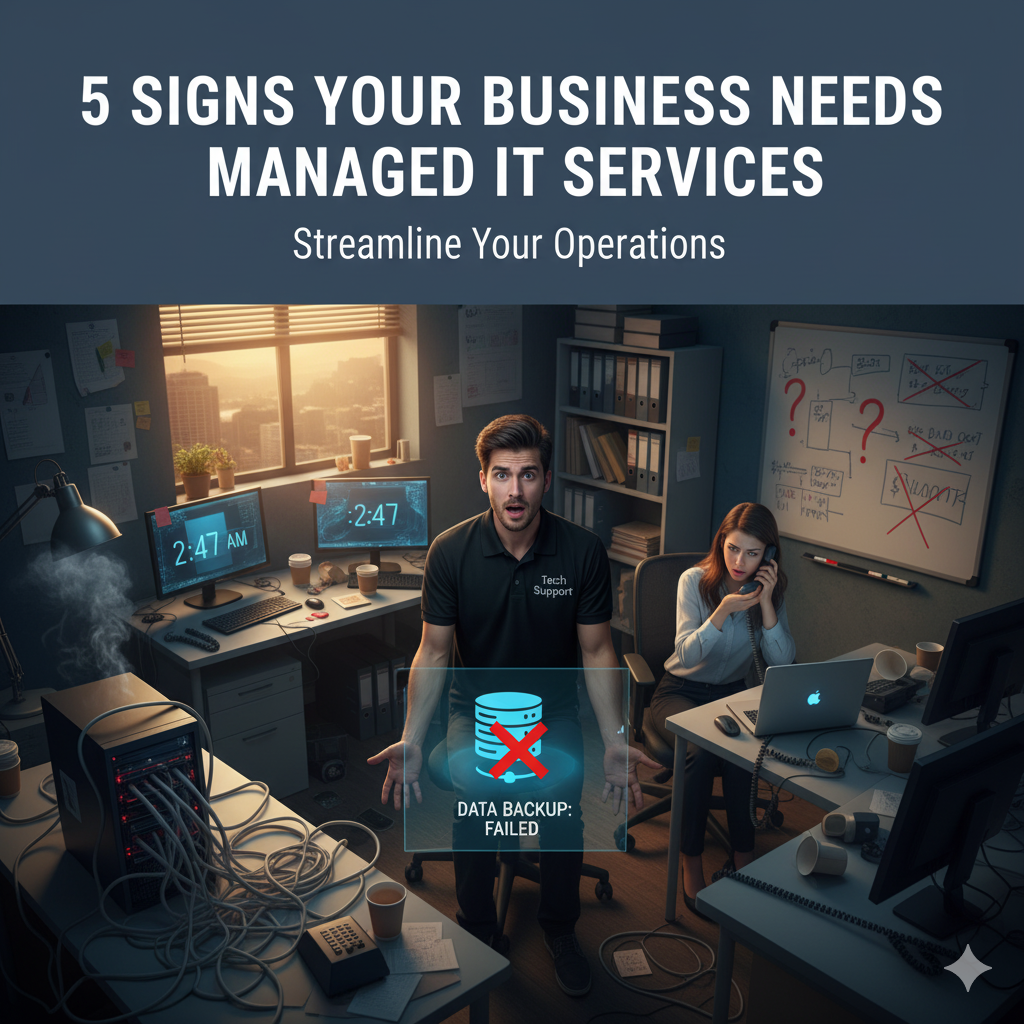 5 Signs Your Business Needs Managed IT Services